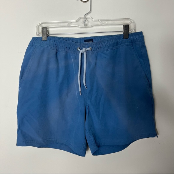 J. Crew Flex Swim Suit Trunks Bathing Suit Board Shorts Blue 763 - Picture 1 of 10